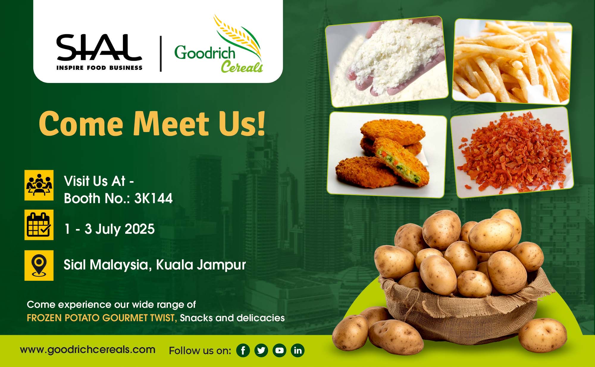 Goodrich Cereals at SIAL Malaysia 2025: A Taste of Innovation and Sustainability